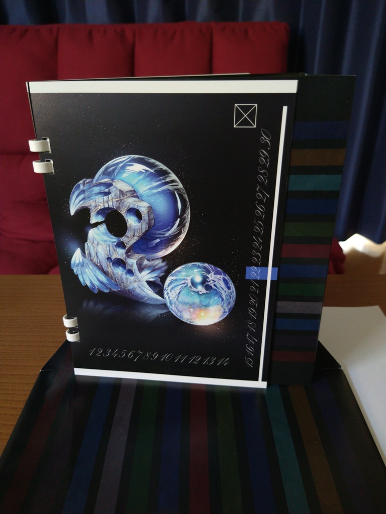 誕生石リバーシブル万年卓上カレンダー