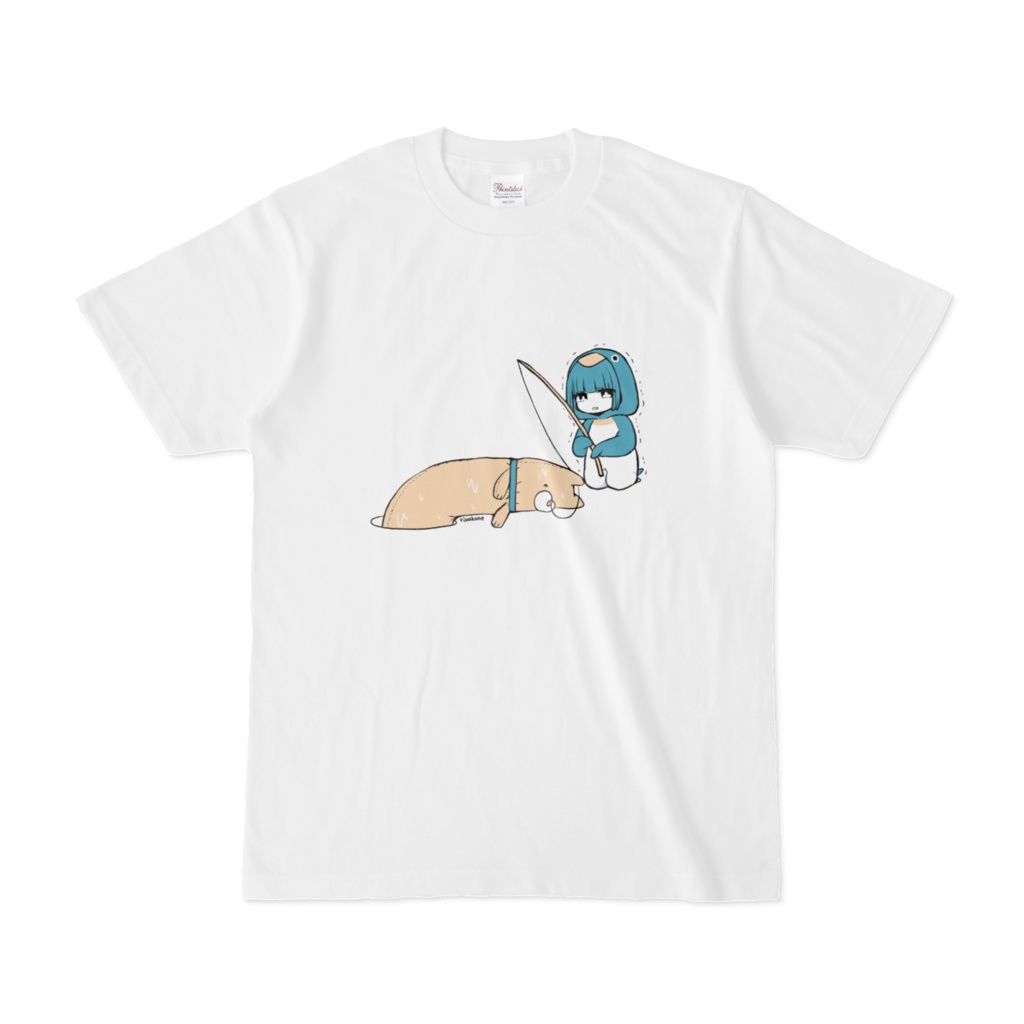 いぬつれたTシャツ