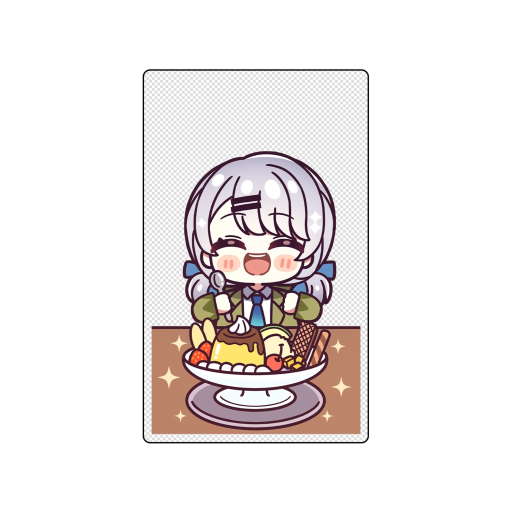 ていちゃん アクリルカード（ 活動3周年記念 ver ）