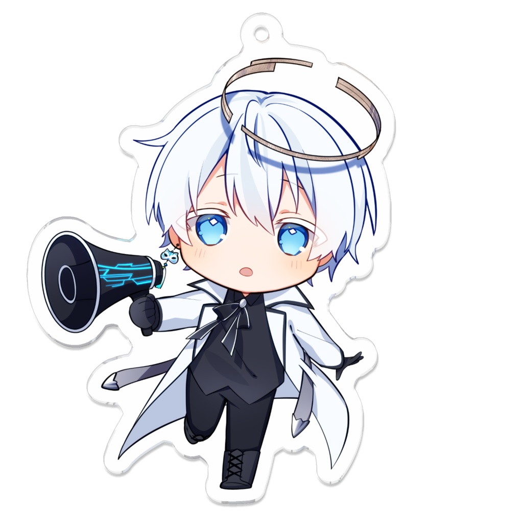 アクリルキーホルダー【しろんミニキャラ】