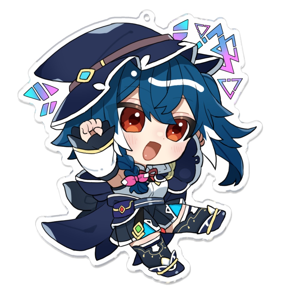 天星千暁アクリルキーホルダーVer.2(100mm×100mm)