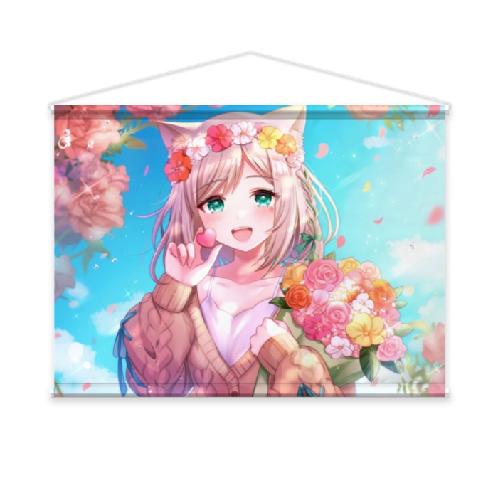 おはな1周年記念Ver.A4タペストリー