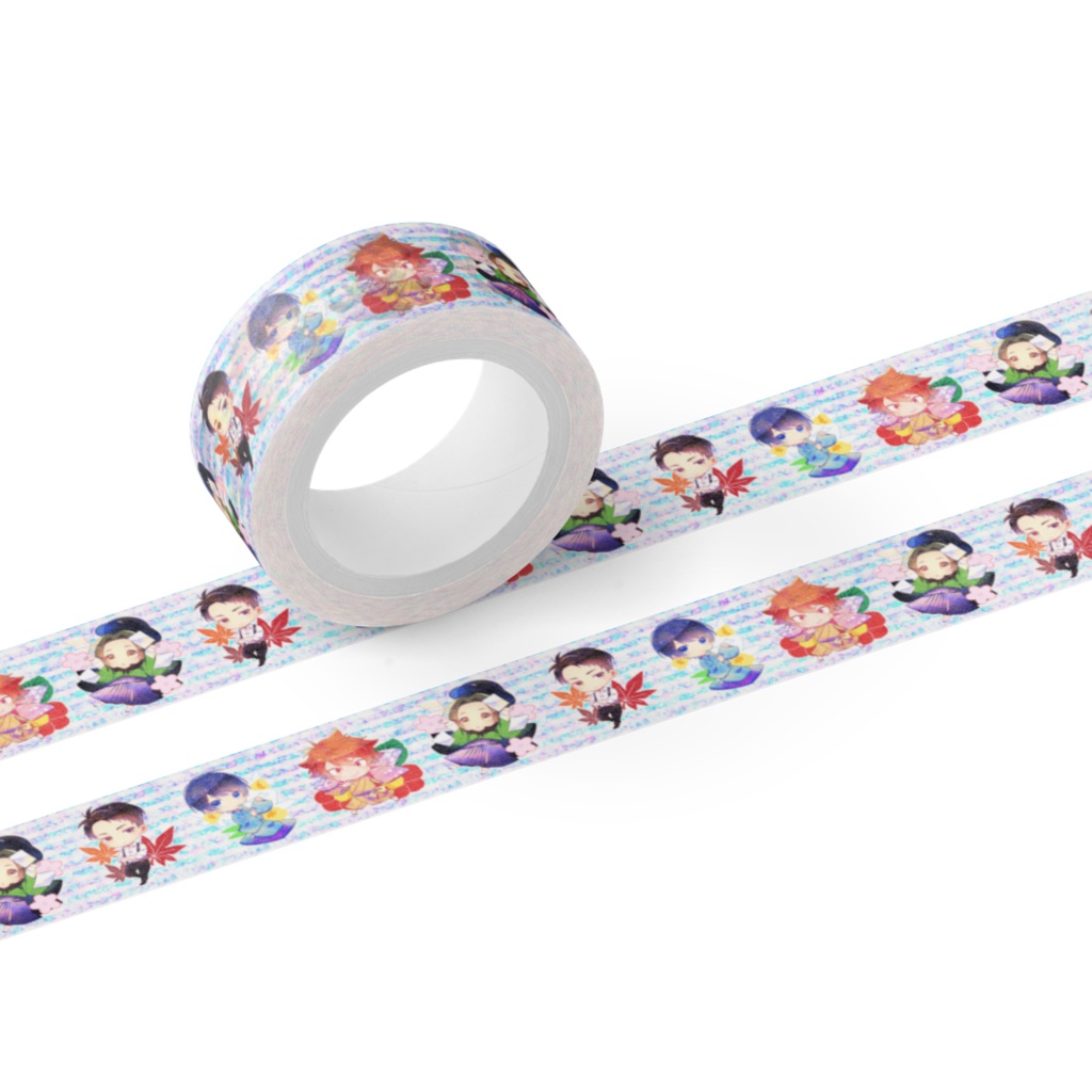 【ゆるラプソ】マスキングテープ -沙雲カラーver-