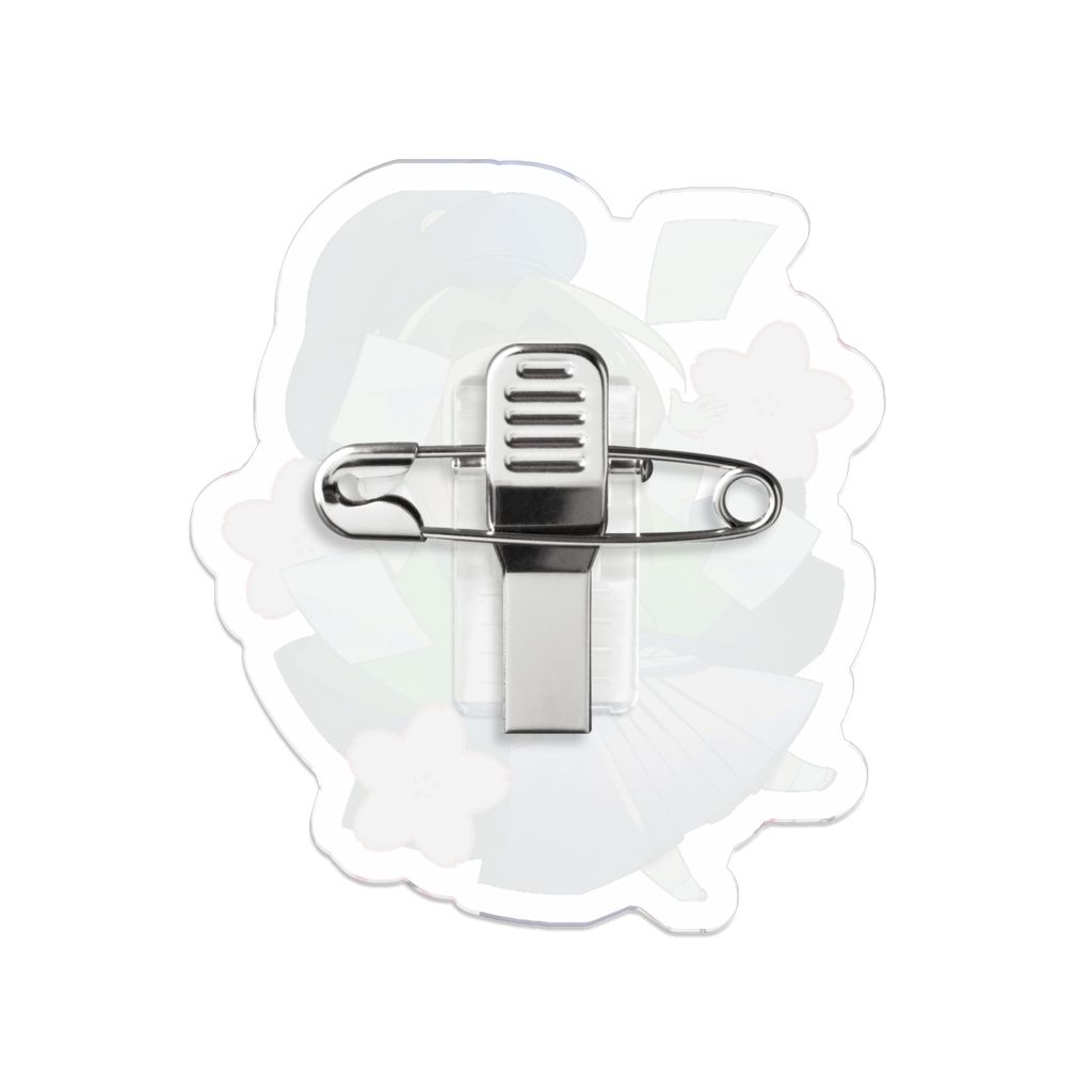 【ゆるラプソ】アクリルバッジ -雨平ver-