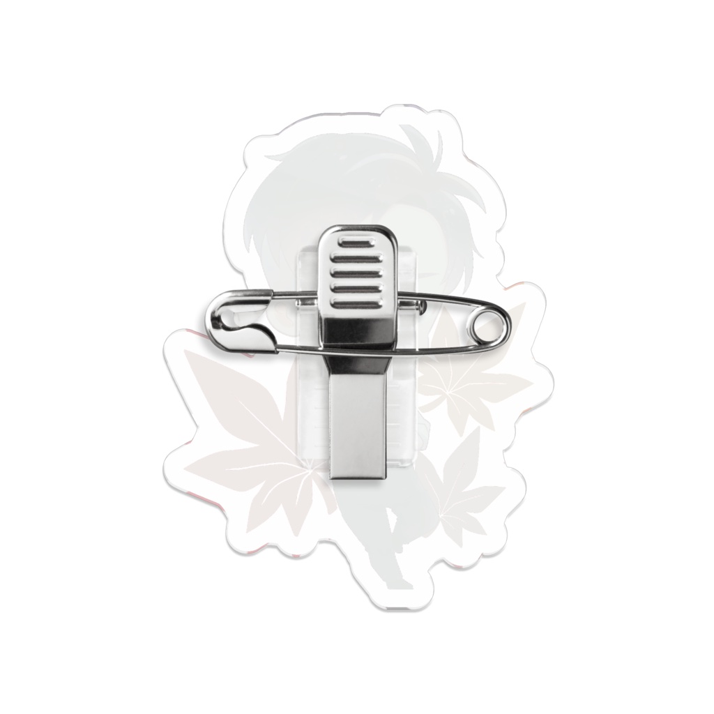 【ゆるラプソ】アクリルバッジ -茂雪ver-