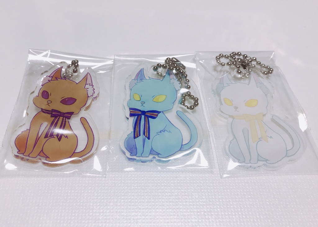 【刀剣乱舞】猫アクキー