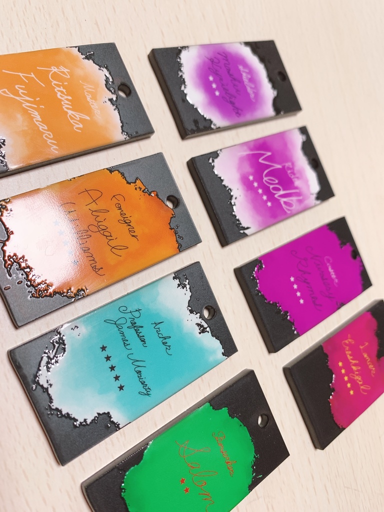 【FGO】絵の具モチーフ【アクキー】