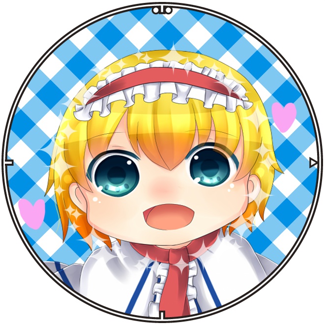 アリス缶バッジ