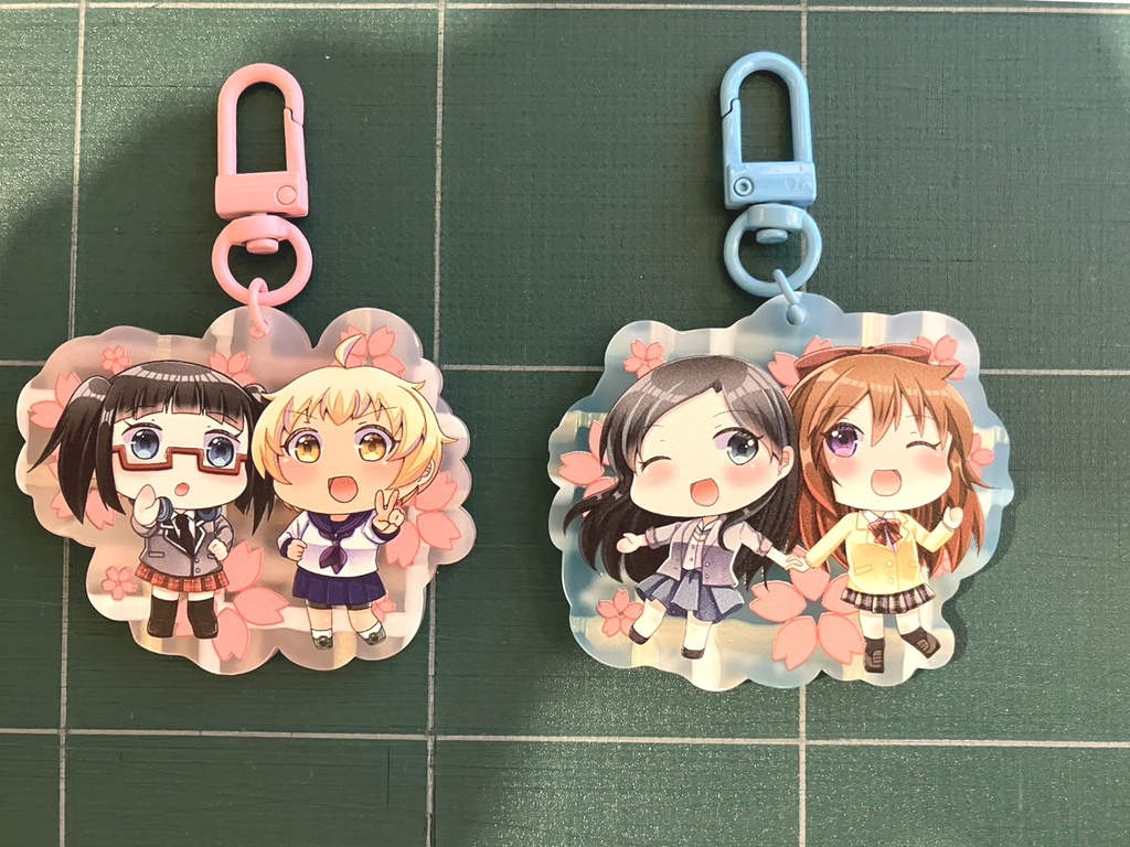 地下乗るっ 桜舞うアクキー