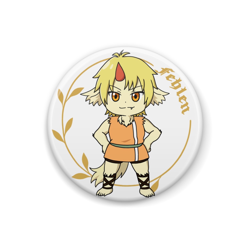 【Fehlen】ミニキャラコースト缶バッジ