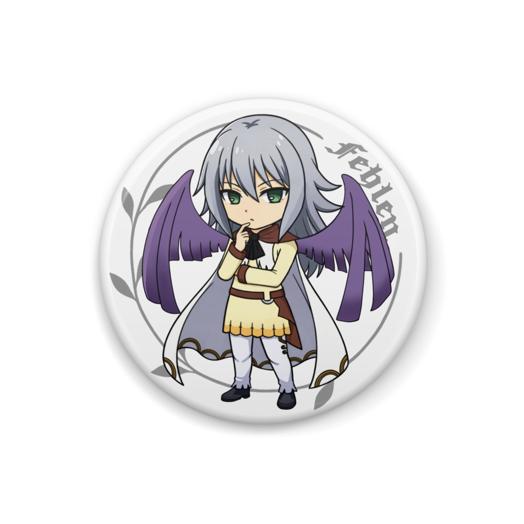 【Fehlen】ミニキャラデューセル缶バッジ