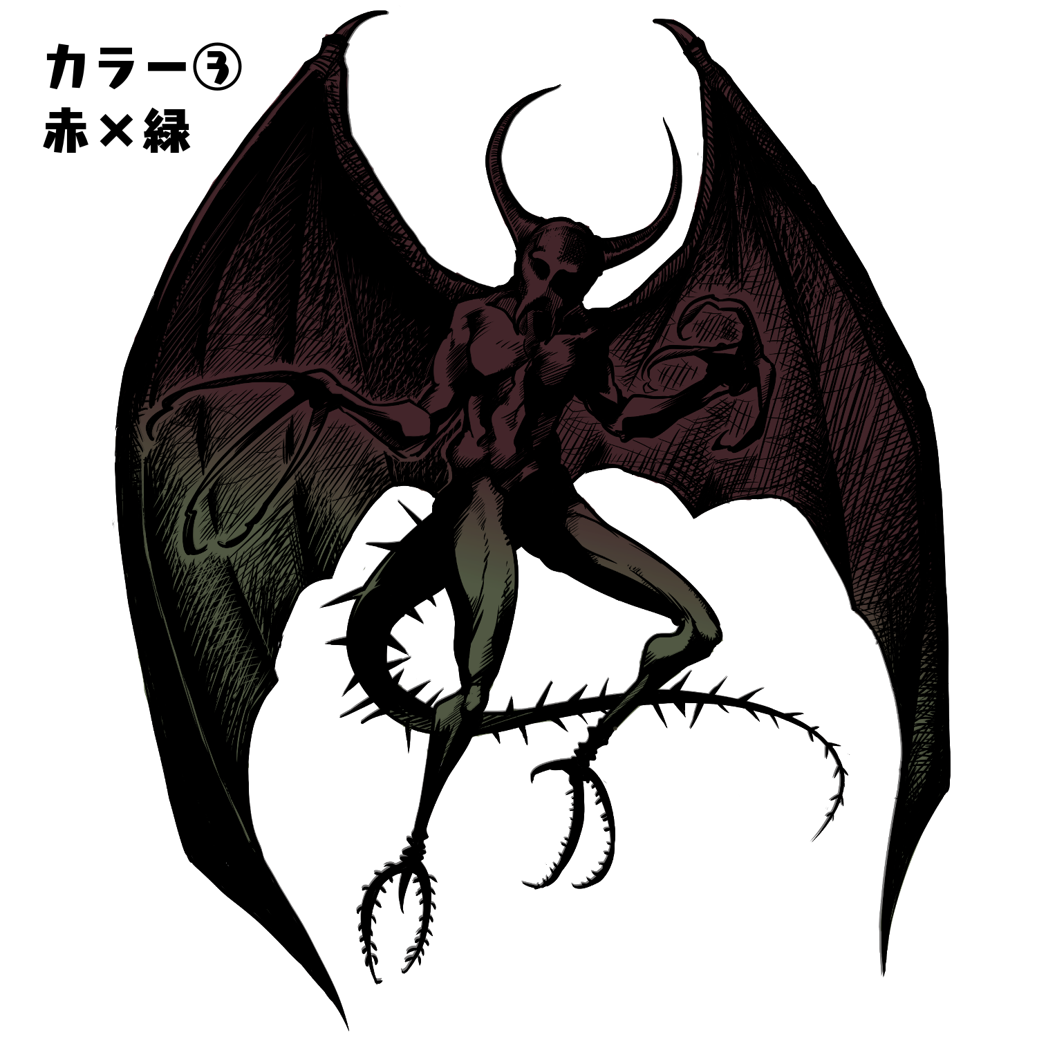 CoC神話生物素材「夜鬼」 - GiGantes!! - BOOTH