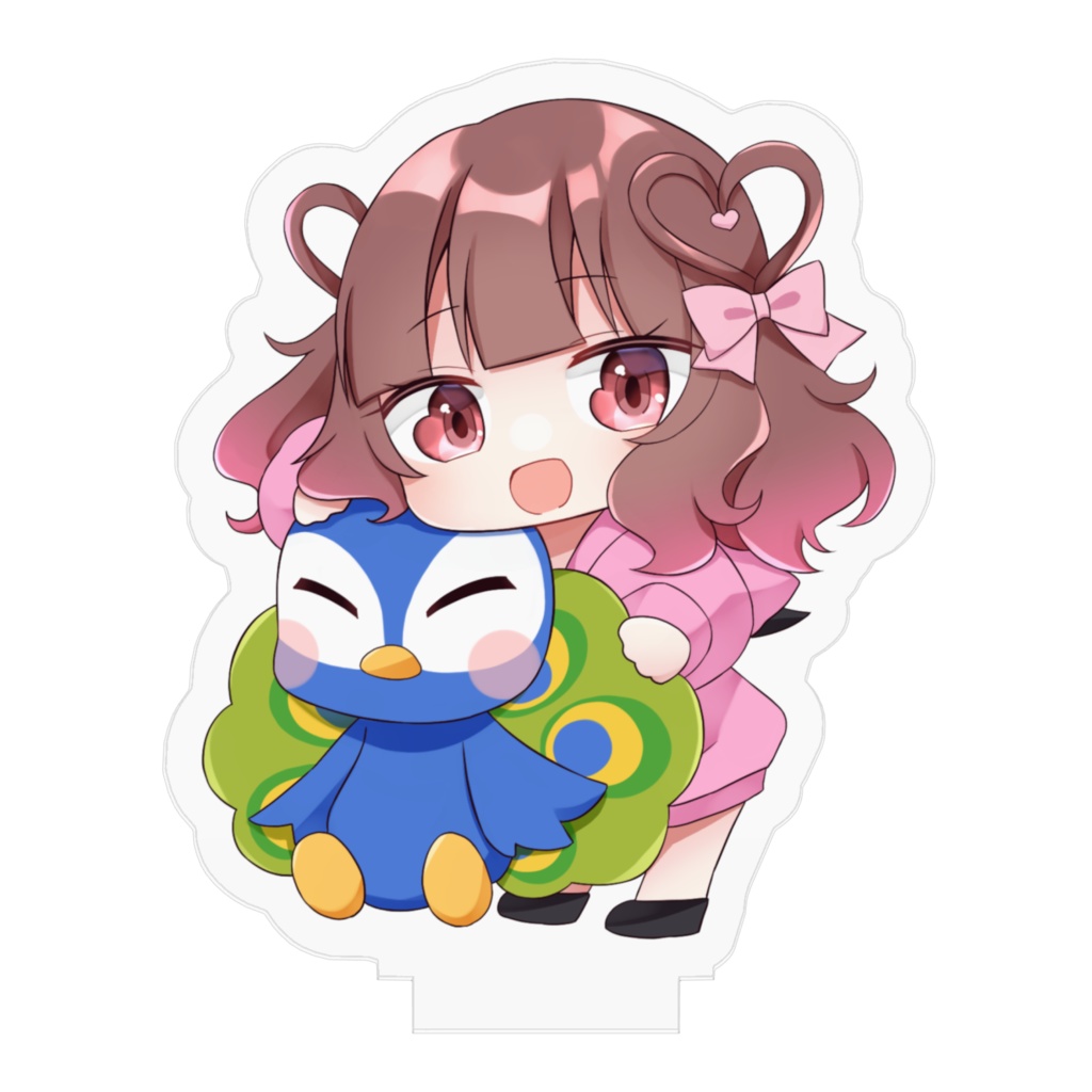 【アクリルフィギュア】天和ちゃん&イーソゥクジャクちゃん