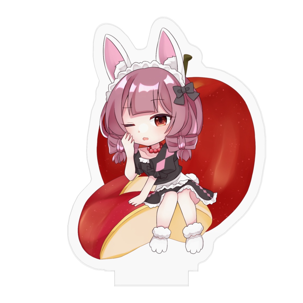 【アクリルフィギュア】美羽蘭&リンゴ