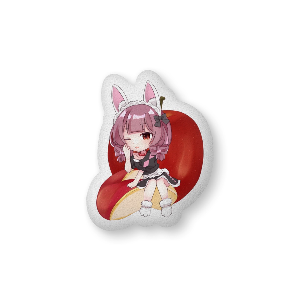 【ふかふかクッション】美羽蘭&リンゴ