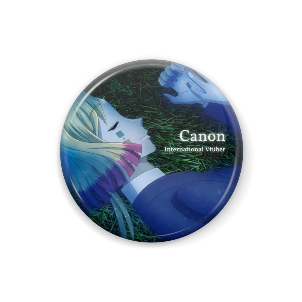 Canon 鬼滅の刃 炎ver 缶バッジ