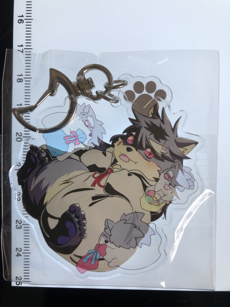 シノ アクキー　茶色チャーム