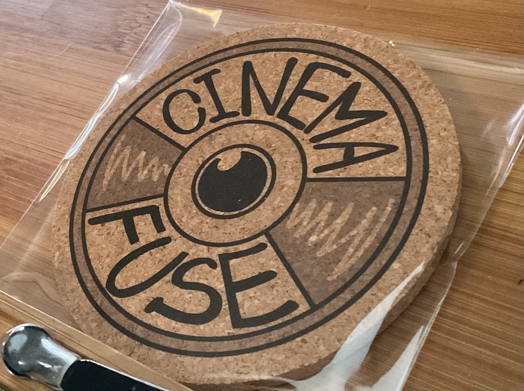 【委託】CINEMA FUSE ロゴコースター