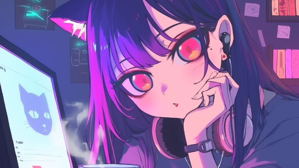 【フリーBGM】Free time at night