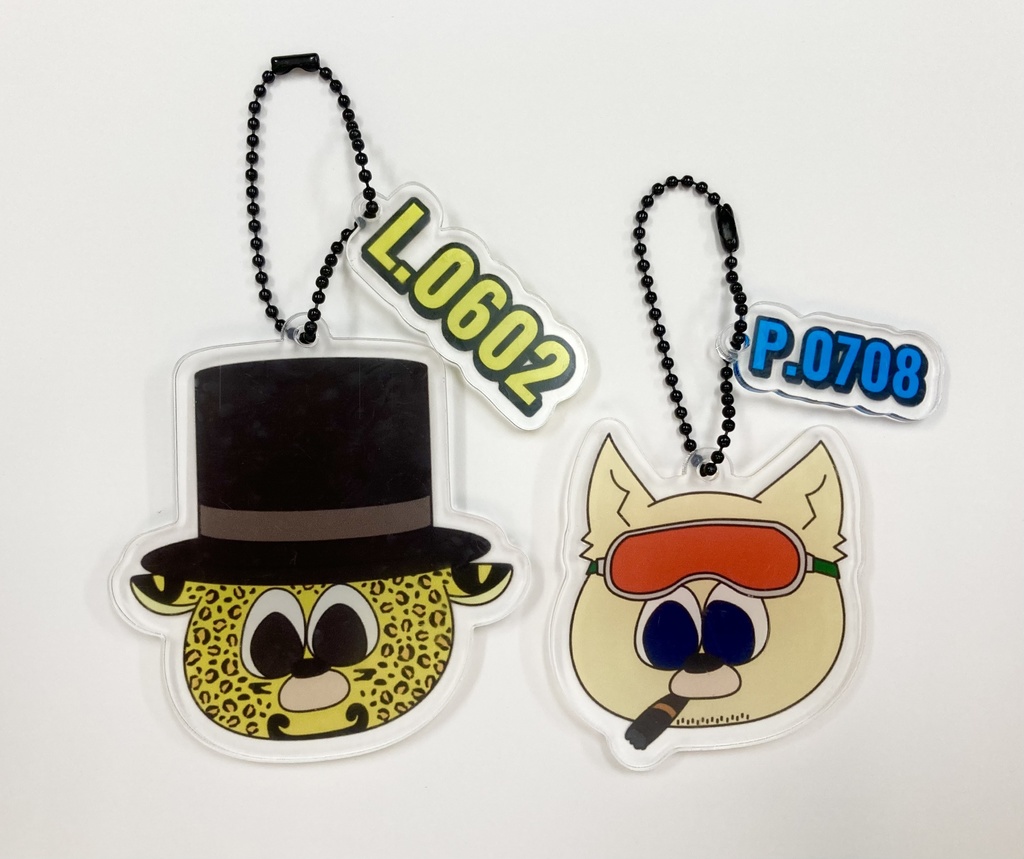 アクリルキーホルダー(動物ver)