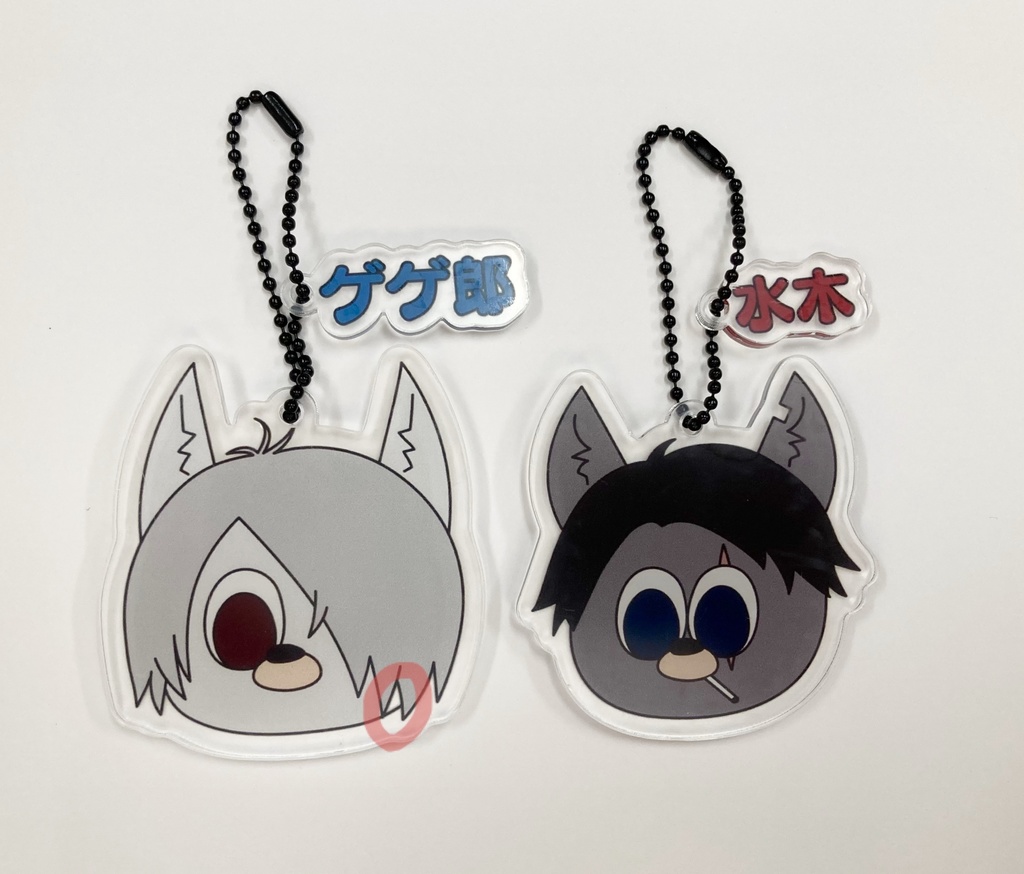 アクリルキーホルダー(動物ver)