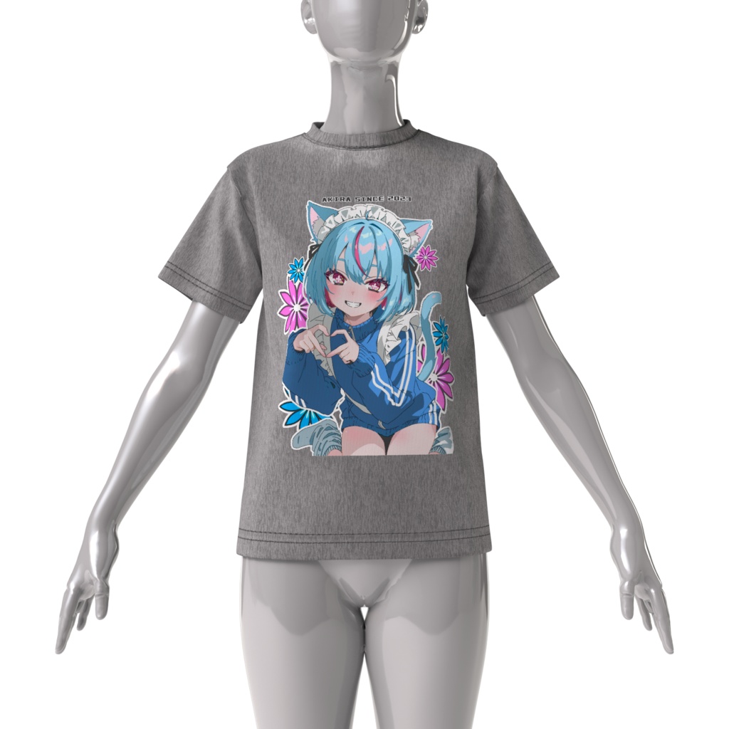 ビッグシルエットTシャツ(ジャージメイドイラストVer.)