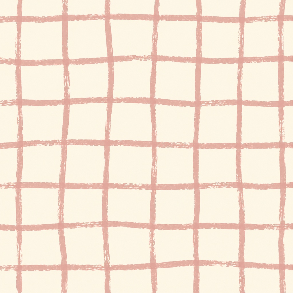 【12×12inch】手描き風グリッドペーパー 10枚セット|Grid Papers|クレヨン風チェック背景素材