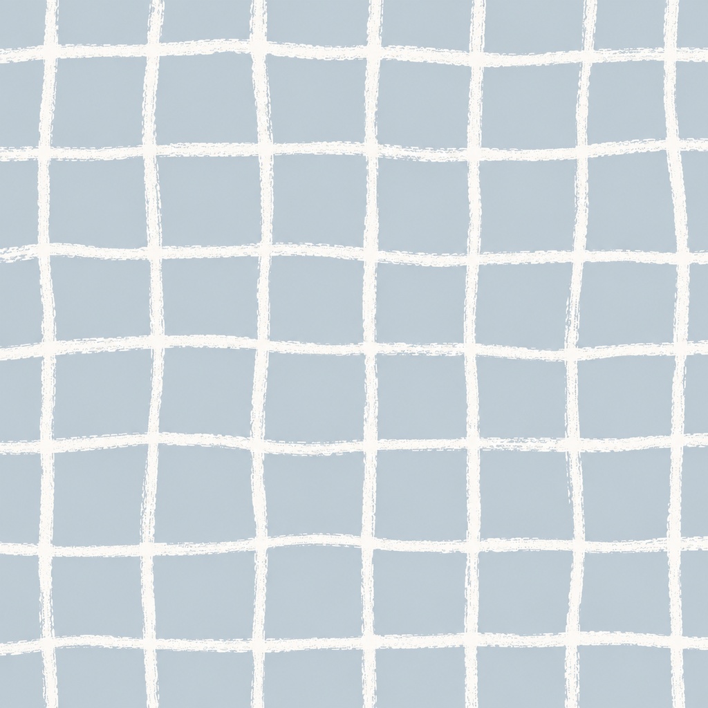 【12×12inch】手描き風グリッドペーパー 10枚セット|Grid Papers|クレヨン風チェック背景素材