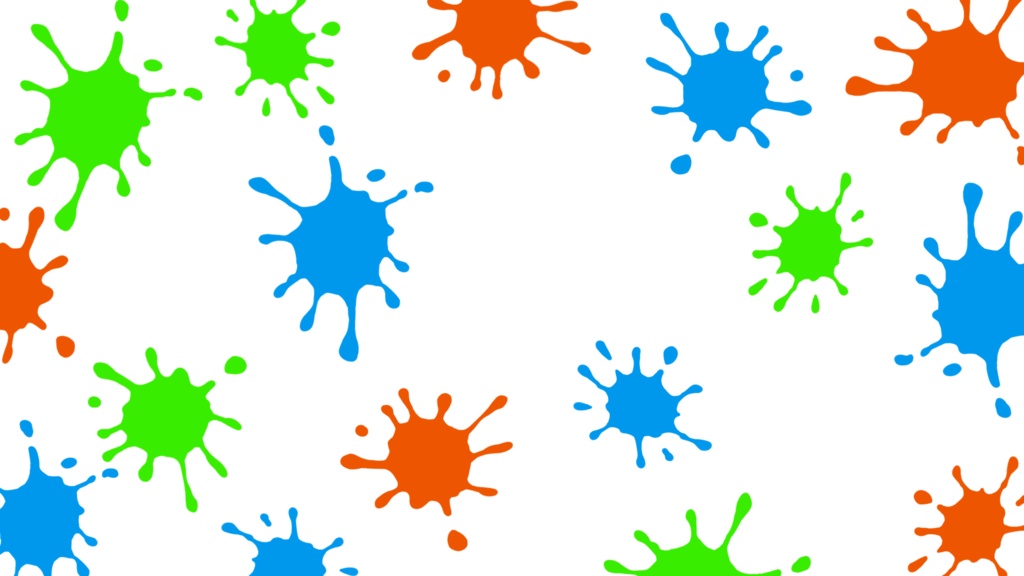 【フリー】インクべた。スプラ風配信背景【お布施用あり】