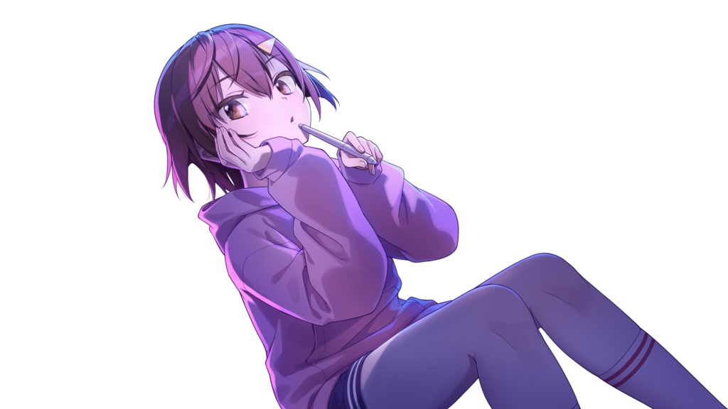 【フリー素材】まるもり(一枚絵)