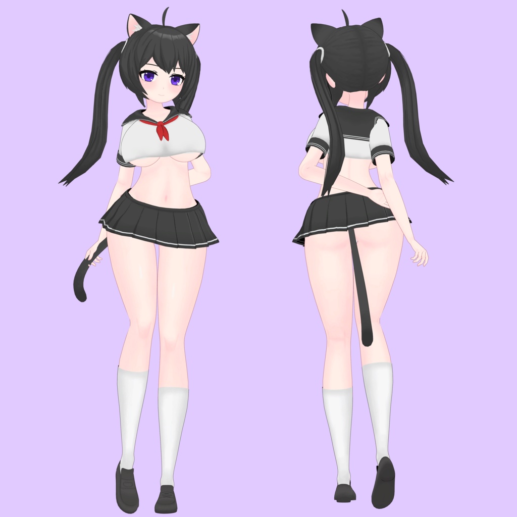 オリジナル3Dモデル 「Nerie」ネリエ