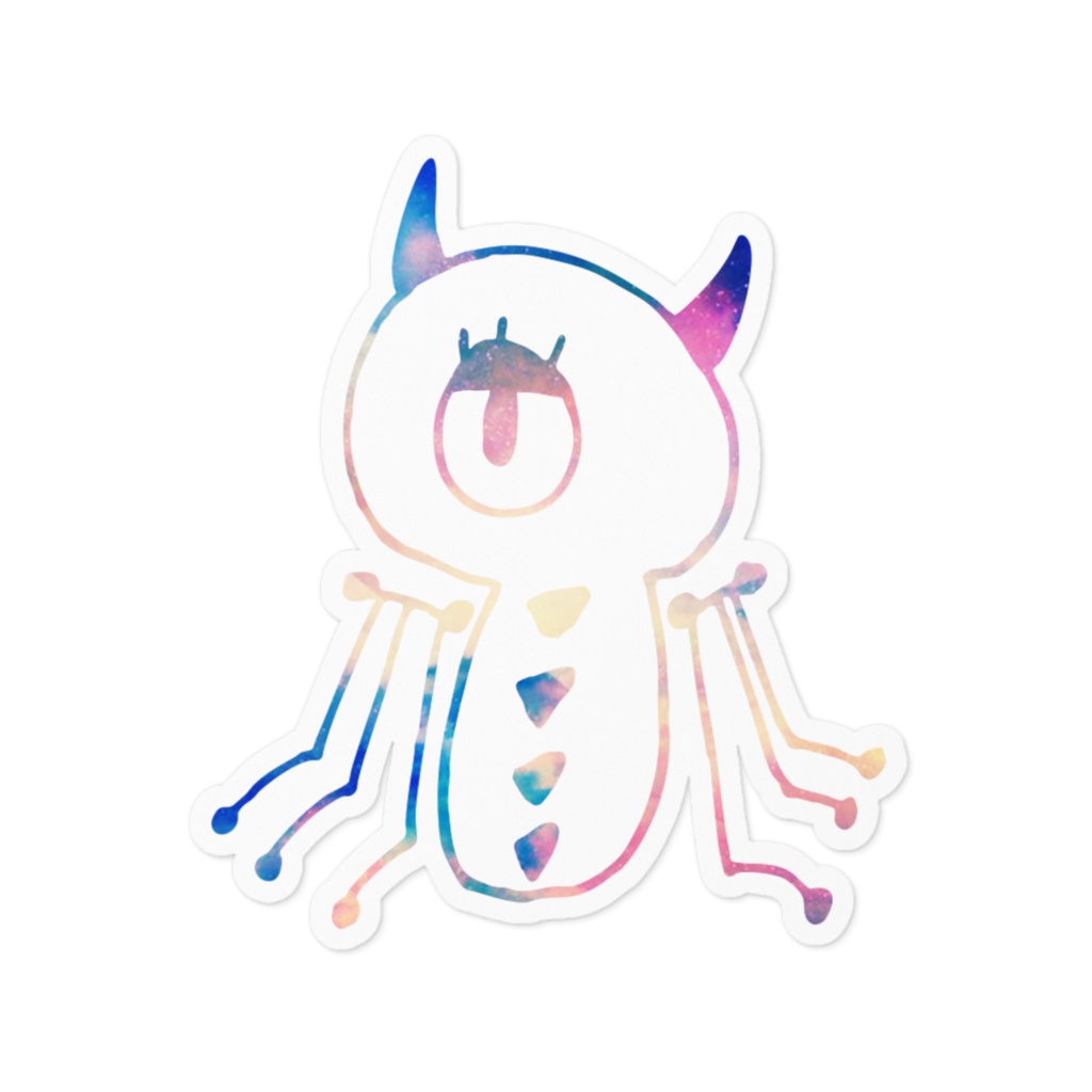 まつげモンスター No.09 ステッカー