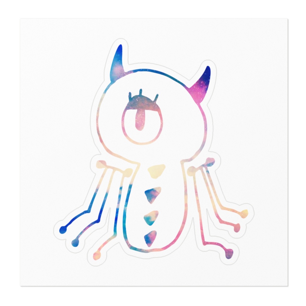 まつげモンスター No.09 ステッカー