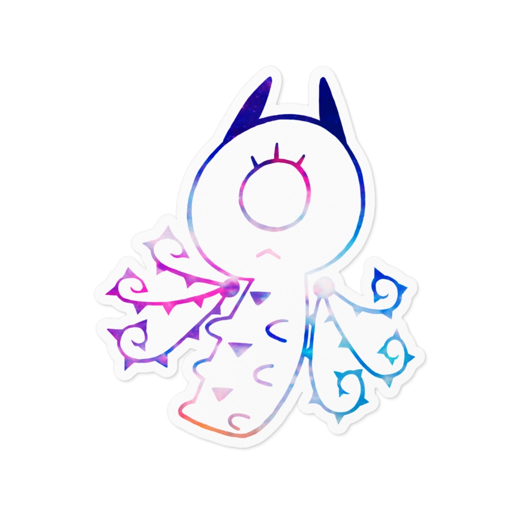 まつげモンスター No.01 ステッカー