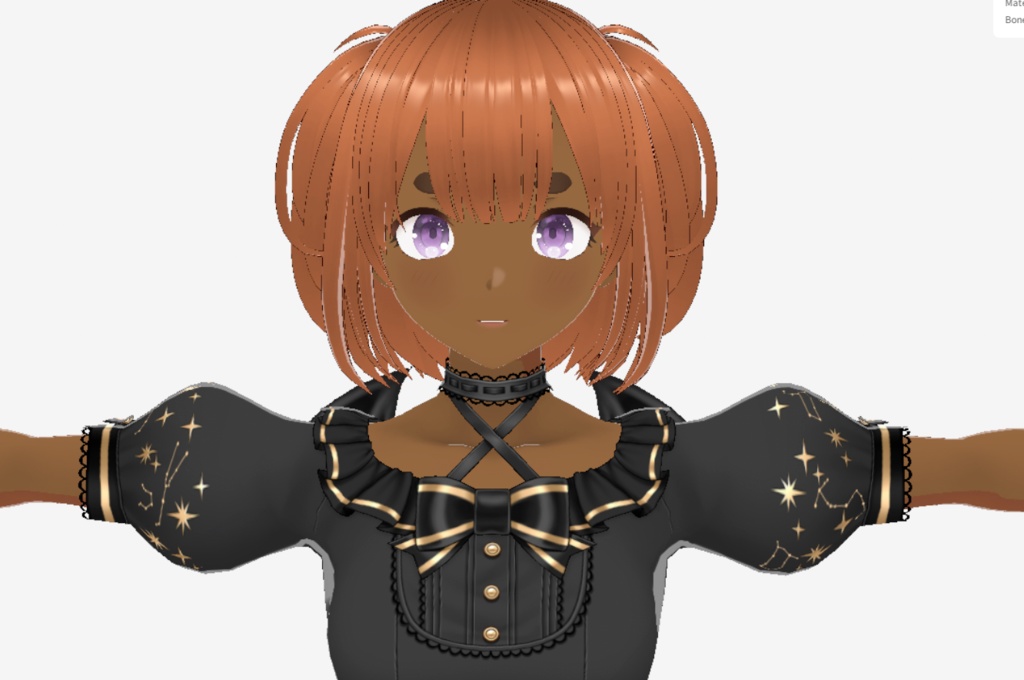 【無料のvroidモデル】無料の vroid モデルを使用し、無料の vroid モデルを使用する BLACK GIRL になります