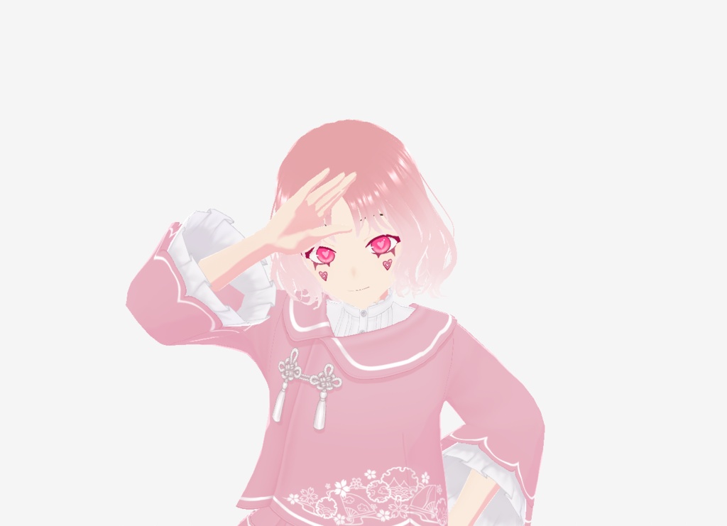 【CUPID VERSACHEZ】VRoid無料モデル