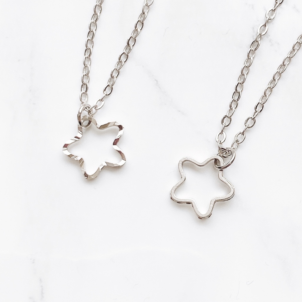 ぬい用 きらきら星のネックレス