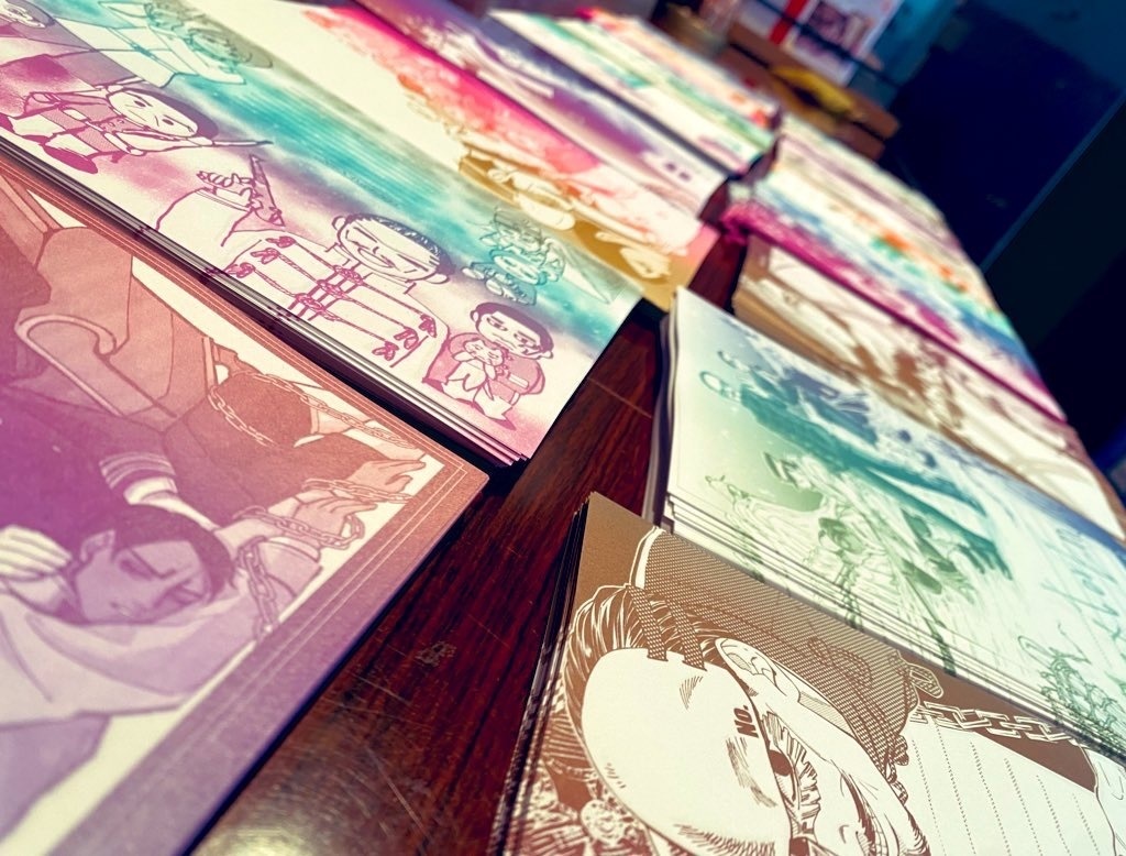 20名参加!第七師団グラデ便箋