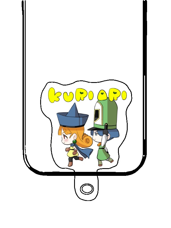 【DQ4】スマホホルダー【クリアリ】