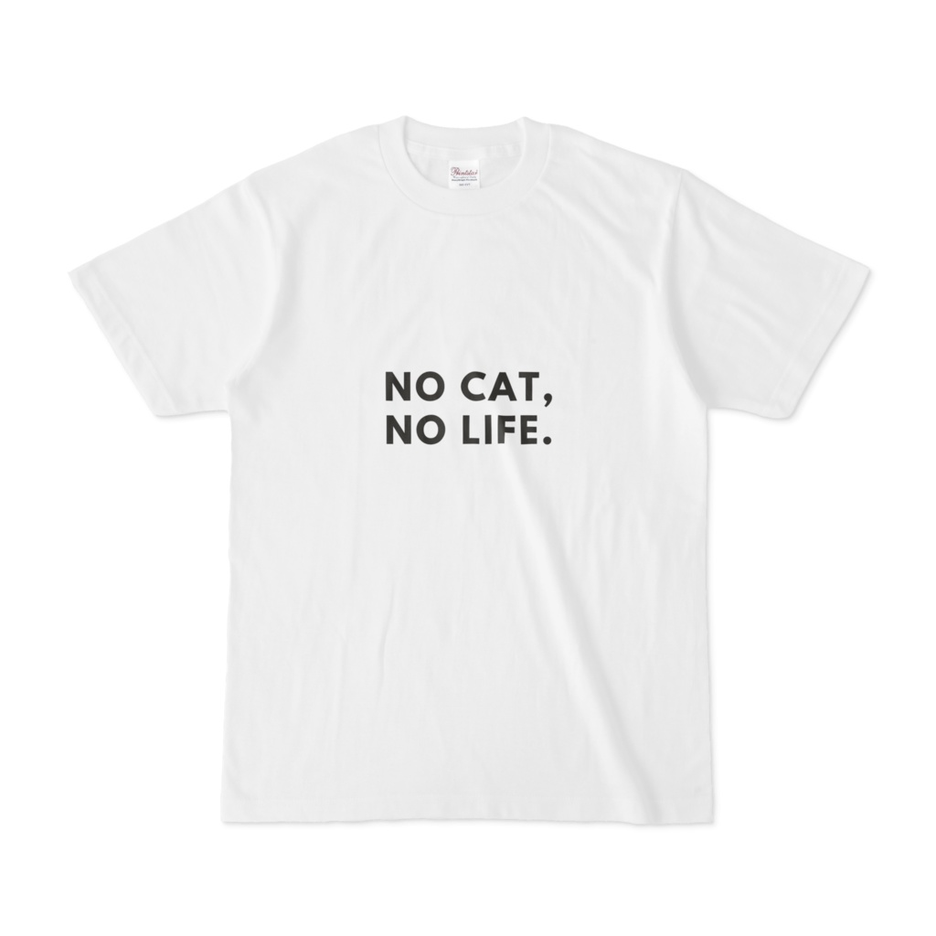 NO CAT,NO LIFE Tシャツ