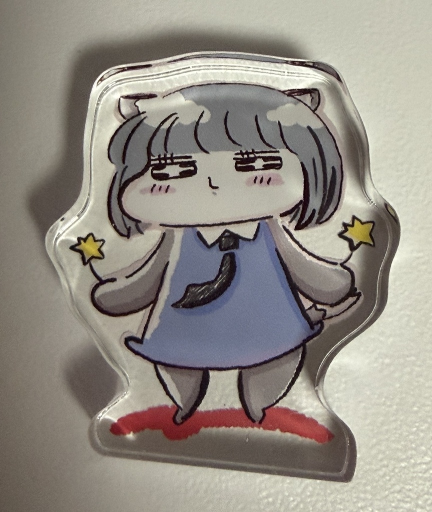 ジト黒ちゃんアクリルブロック