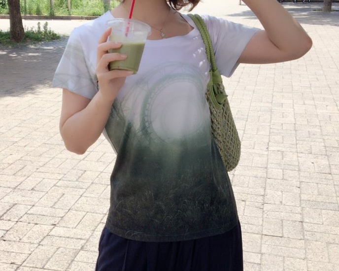 廃遊園地 Tシャツ