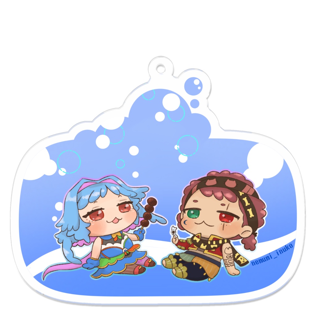 Bアクリルキーホルダー(のんびり)