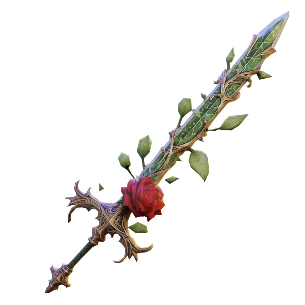 Rose sword accessory  