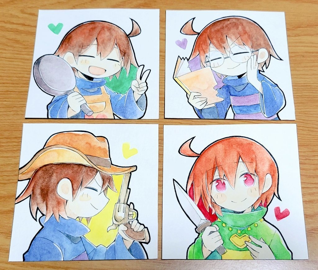 ニンゲンの装備品 原画 たけパンダ Booth