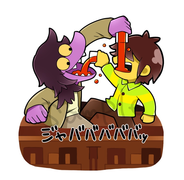 スージィとクリスのジオラマアクスタ