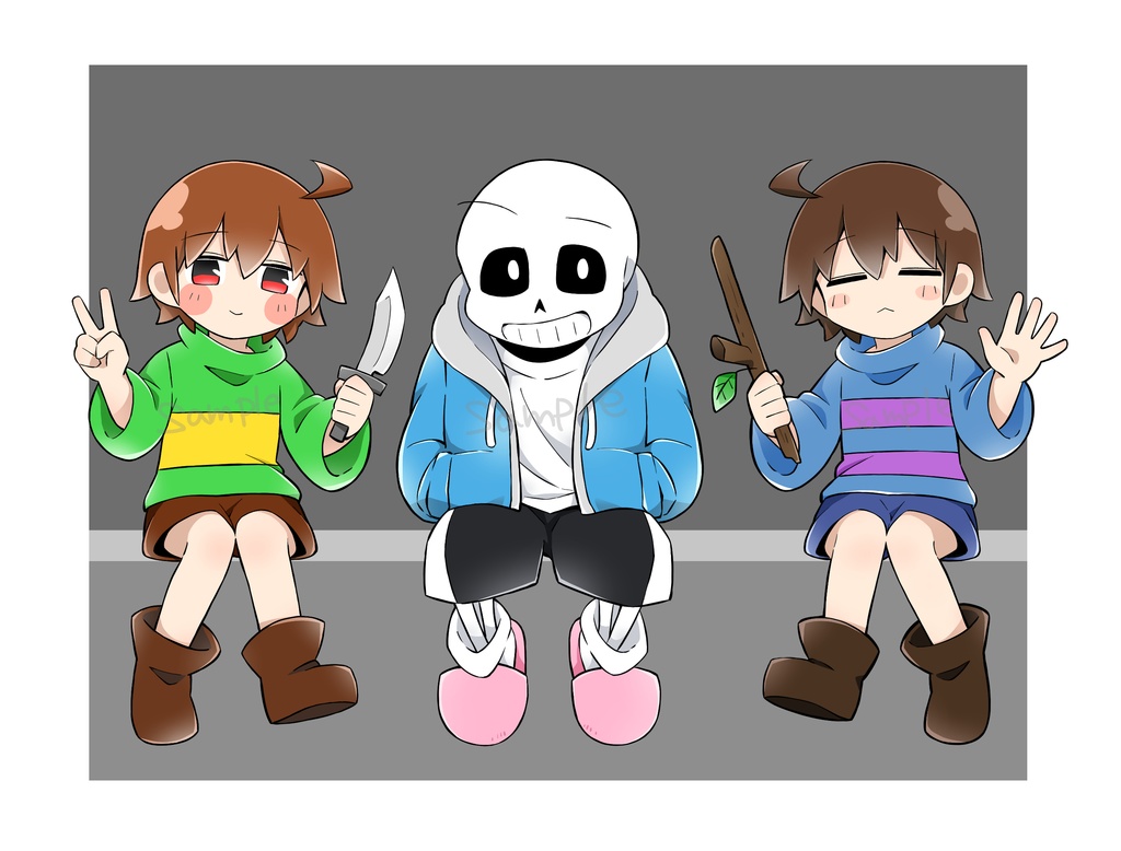 お座りアクリルスタンド