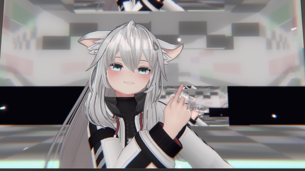 Sii シィ & Phi ファイ (MMD Faces)