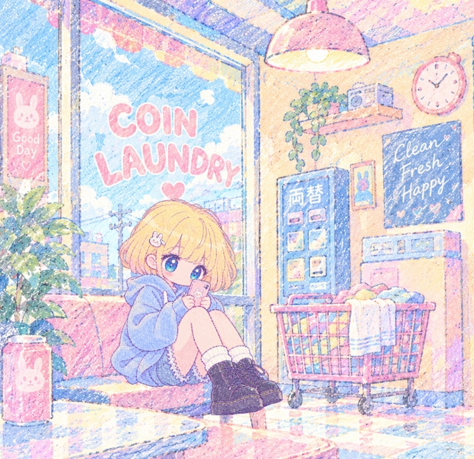 ランドリーと淡い夢