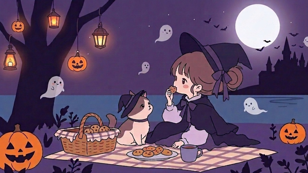 魔女とハロウィンの夜